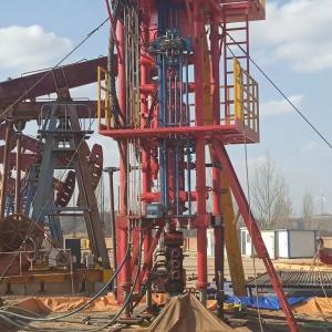 Working equipment with pressure
